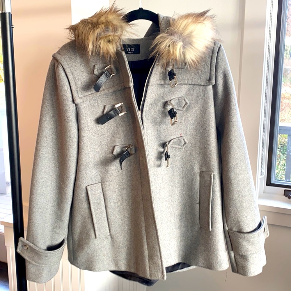 Grey Vici Winter Jacket